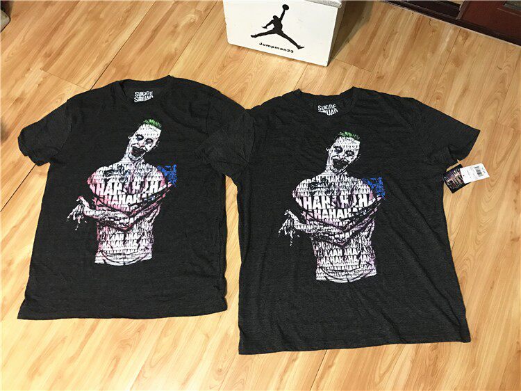 漫威/DC 蝙蝠侠小丑-莱托Joker 能量棉运动休闲T恤 邓肯 上身
