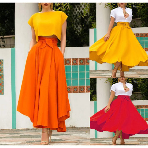 Solidcolorlargeswingbelt