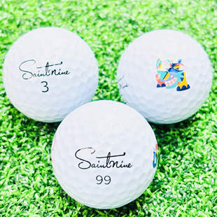 saintnine高尔夫球超远距离三四层下场比赛练习球高尔夫二手球