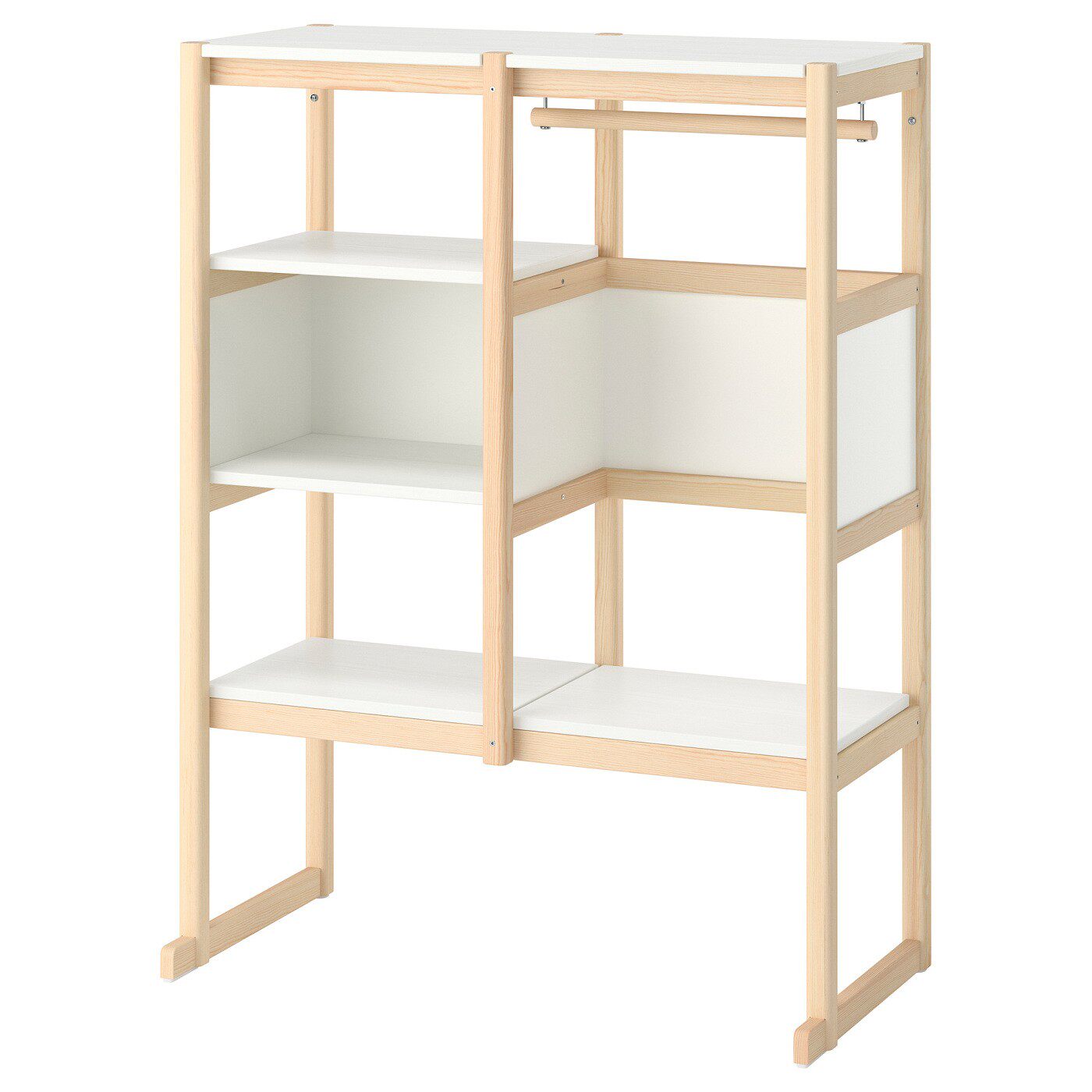 【新品】IKEA宜家代购福丽萨特开放式储物儿童收纳架衣柜衣架