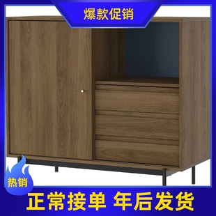 宜家国内代购 拉曼斯 柜子餐边柜储物柜收纳柜客厅靠墙置物柜