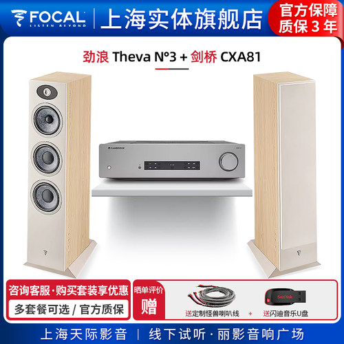 劲浪Focal发烧HIFI落地音箱套装