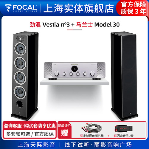 劲浪Focal发烧HIFI落地音箱套装