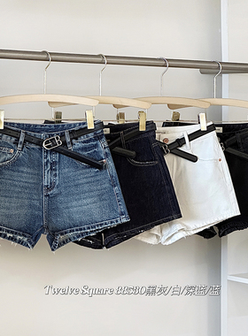 12平方88530韩版时尚显瘦半身裤女2025新款薄窄版百搭牛仔裤短裤