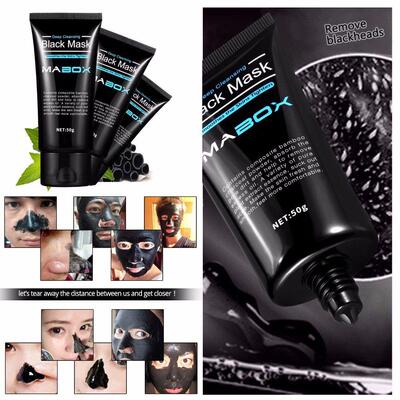 Clean Mud Bamboo charcoal Blahead Removal Mask去黑头鼻膜贴