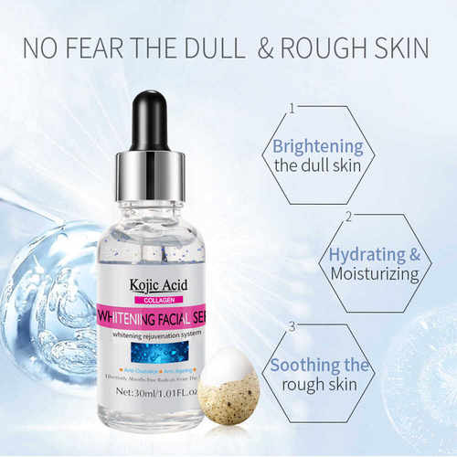 30ml Kojic Acid Facial Serum Whitening  曲酸原液精华