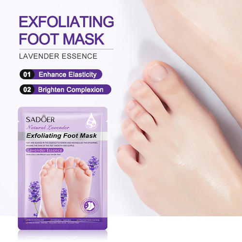 Sadoer lavender exfoliating foot mask Moisturizing hand mask