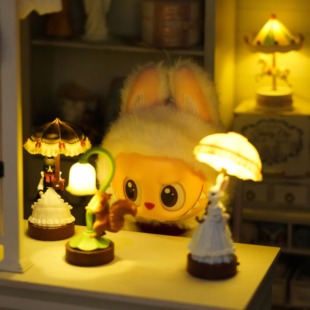 【新品预】微观臻慕6分台灯摆件系列可亮灯带开关娃屋氛围感神器