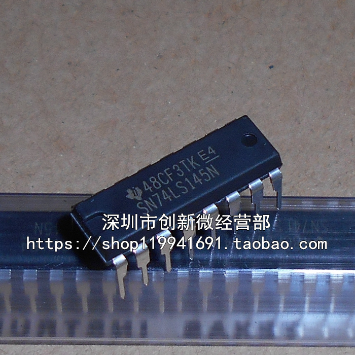 逻辑芯片SN74LS145N全新直插IC