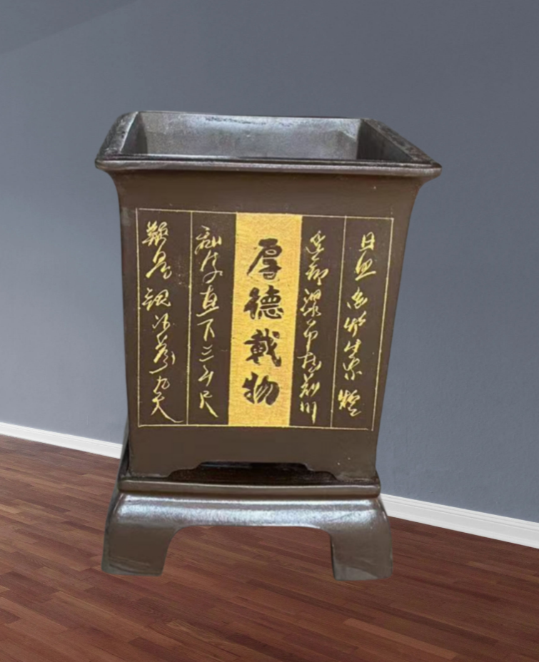 #陶瓷花盆#宜兴紫砂花盆手工盆景盆超大花盆庭院中国风古典盆栽盆