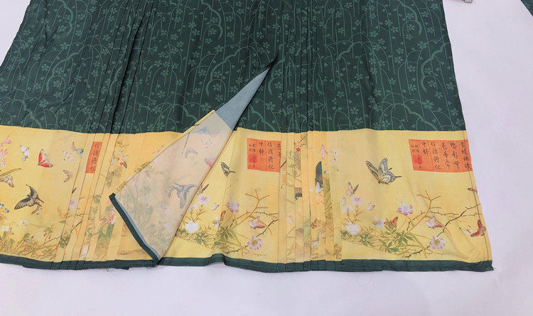 十裏七巷 百蝶圖 古畫印花漢服壹片式馬面裙在類目 女裝/女士精品, 半身裙中 - 來自Buy2taobao.com提供專業的淘寶代購服務