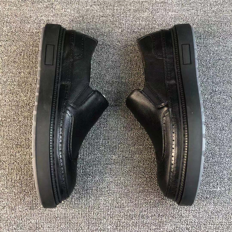 布洛克商务正装透气休闲风男皮鞋