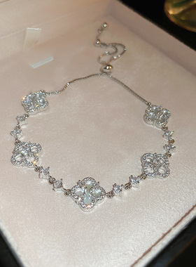 微镶锆石韩版高级感手链