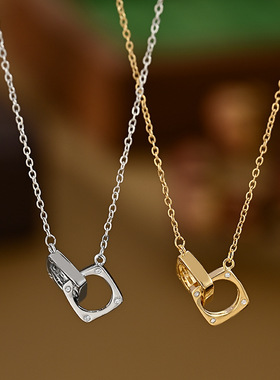 金电镀微镶锆石气质锁骨链