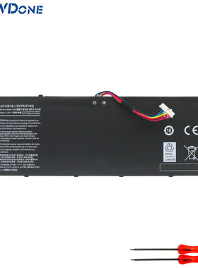 适用 宏碁 AC14B18J MS2394 EX2519 N15W4 ES1-512/531/111 电池