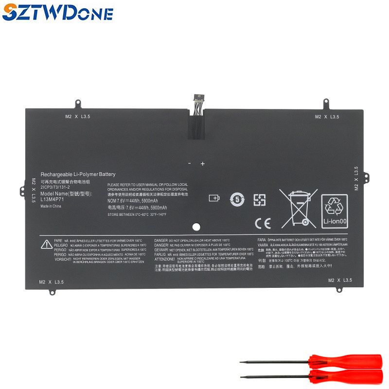 适用 联想Lenovo Yoga 3 Pro-1370 L13M4P71 L14S4P71 笔记本电池