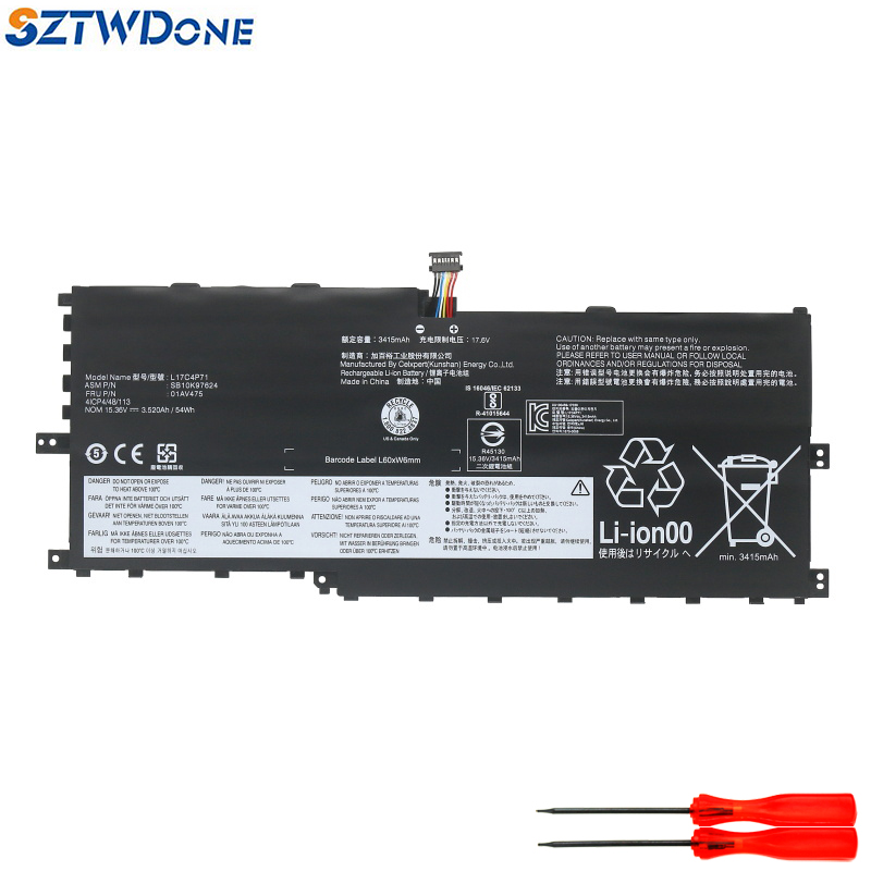 适用联想电池01AV475L17M4P71