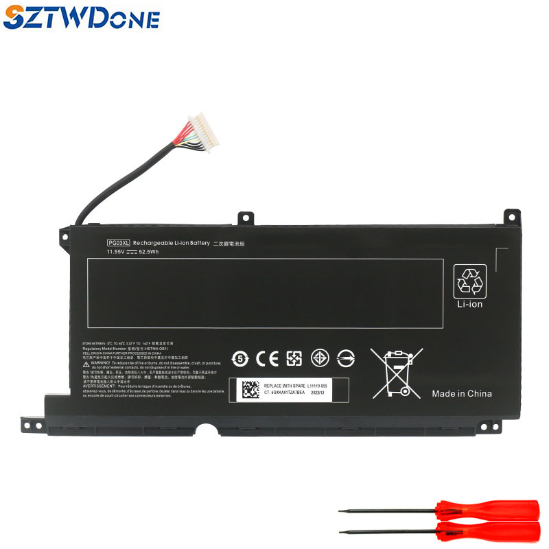 适用惠普光影精灵5/6Max电池