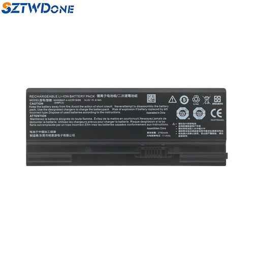 适用神舟战神ZX6Ti-CU5DA CU5DS CNH5S01 笔记本电池