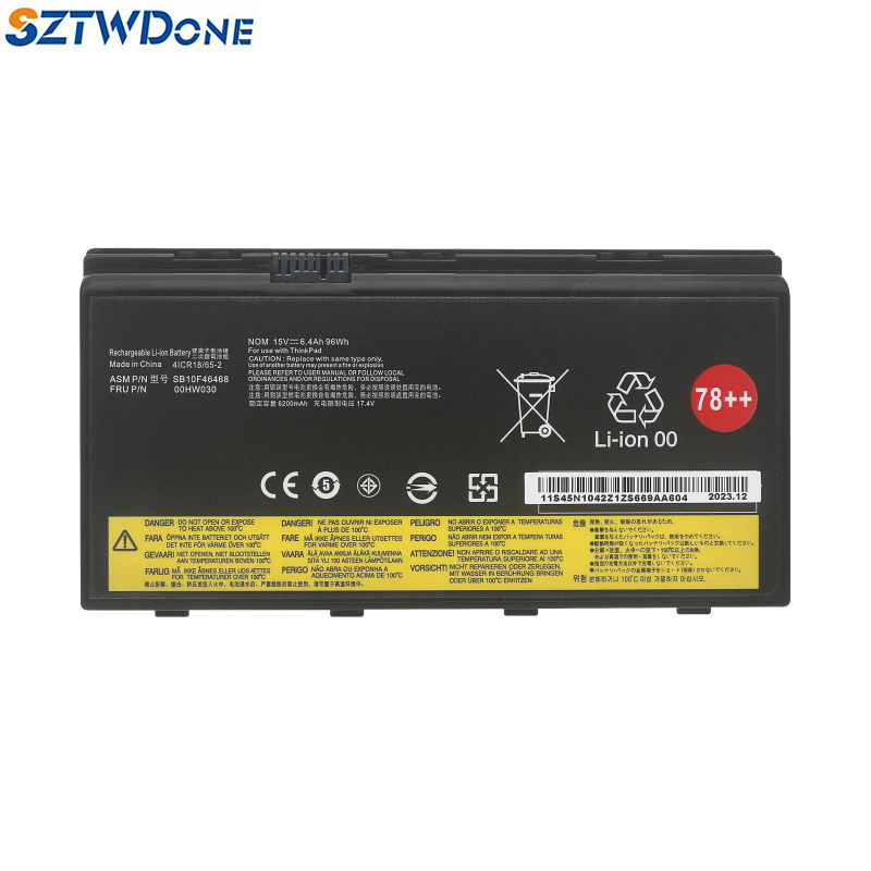 SZTWDONEP70P72笔记本电池