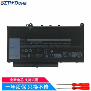 E7270 Latitude E7470 7CJRC 笔记本内置电池 适用 42WH 戴尔DELL