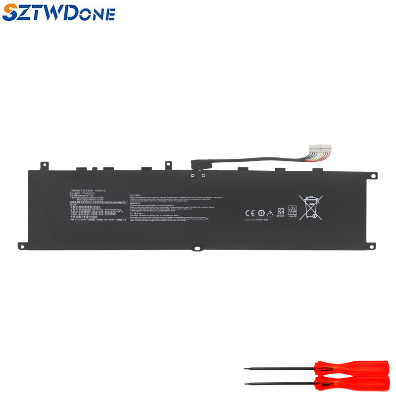 适用 微星 BTY-M57 GP66 GP76 MS-17K3/17K4/1542/1543笔记本电池