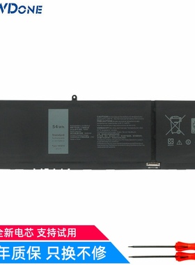 适用戴尔latitude 3320 3420 3430 3520 3530 V6W33 P144G 电池