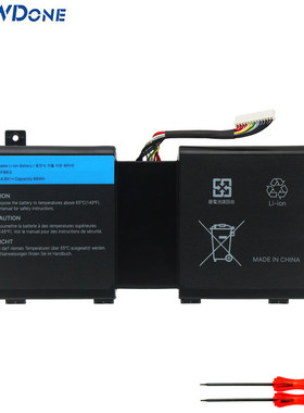 适用外星人 17/18 M17X R5 M18X R3 2F8K3 P18E P19E 笔记本电池