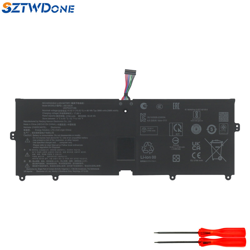 SZTWDONE适用 LG Gram 17 LB2122LM 15Z90RT 60WH 笔记本电池