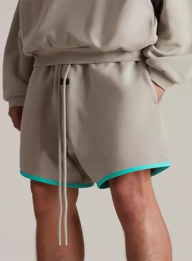 ESSENTIALS新款美式小众潮牌高街纯棉宽松短裤男女夏季