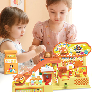 山姆超市同款GOLDLOK迪士尼松松DIY美味汉堡店过家家仿真玩具女孩