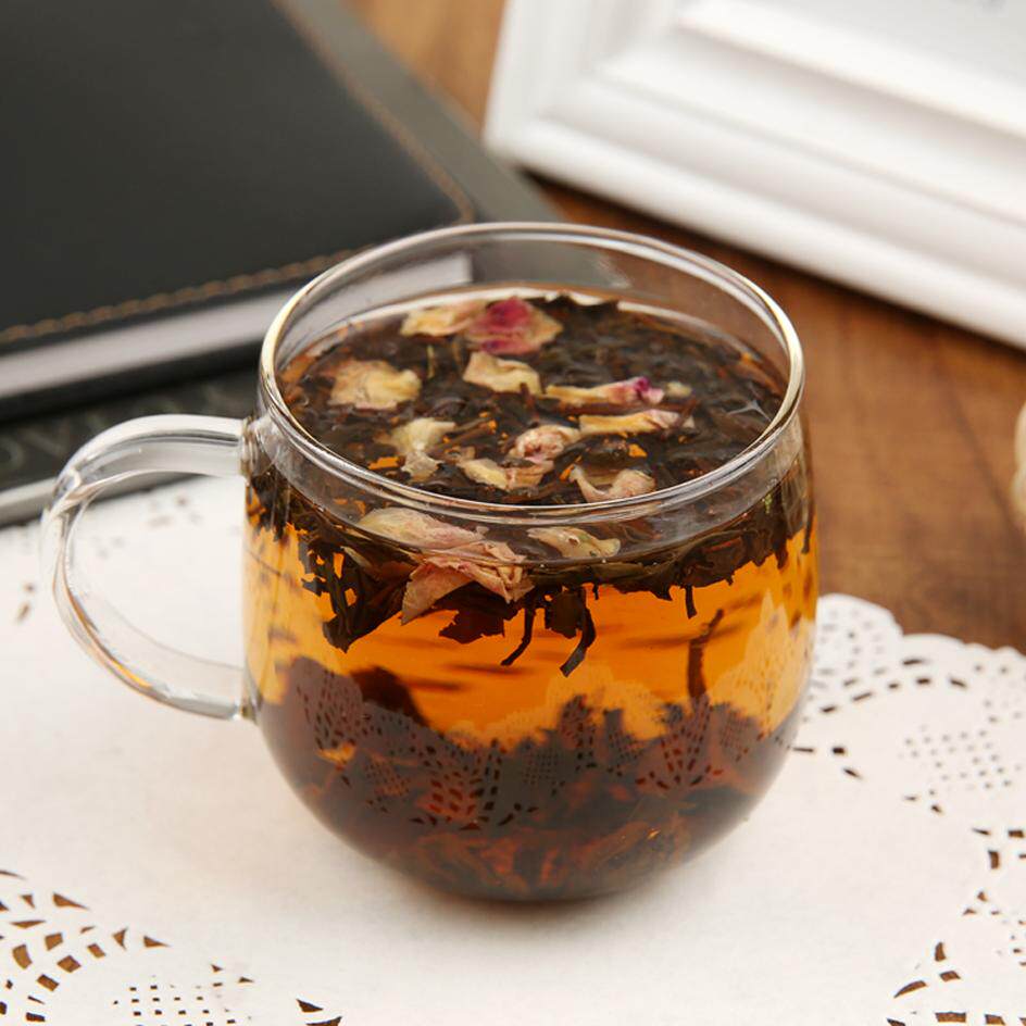 新疆餐厅用的尔羌牌红玫瑰瓣叶芳怡人味道香纯特色产区黑茶茯