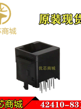 MOLEX连接器 424108312 42410-8312 RJ45以太网连接器8P8C 现货
