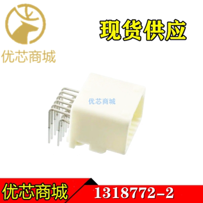 TE/AMP泰科连接器 1318772-2 插座针座12Pin 间距2.2mm 原装现货