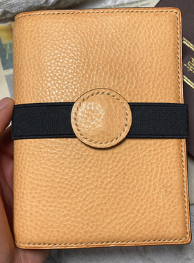 革物商店brelio款复刻a7二折mbox裸色牛皮活页手账k环日记本定制