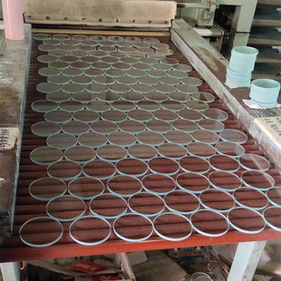 肖特壁炉真火微晶玻璃面板观察窗口耐高温防爆璃镜片石英石电陶炉