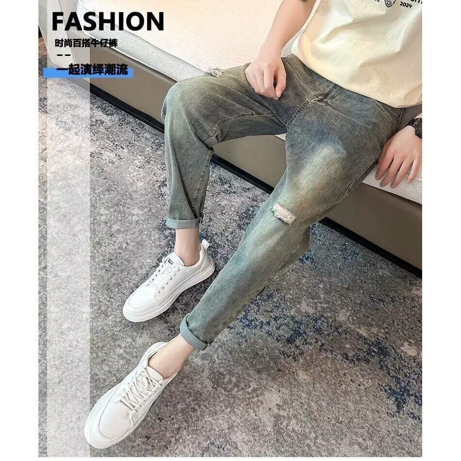 夏季特价海鸥HCO美国Hollister男skinny修身休闲牛仔裤现货