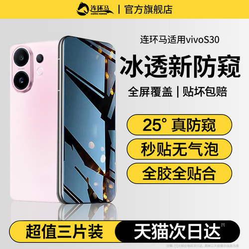 【冰透】适用vivos30防窥膜