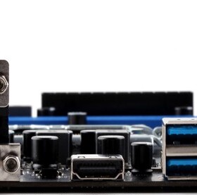 铭瑄 H110 D4L 全固版 M.2 挡板档片 定做铭瑄主板档板 机箱挡片