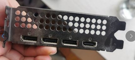 公版显卡 RADEON RX5500 4GB D6 显卡挡板档片档条卡条档板挡片