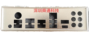 微星 B550-A PRO 挡板挡片 定做电脑主板档板档片 机箱档条挡板