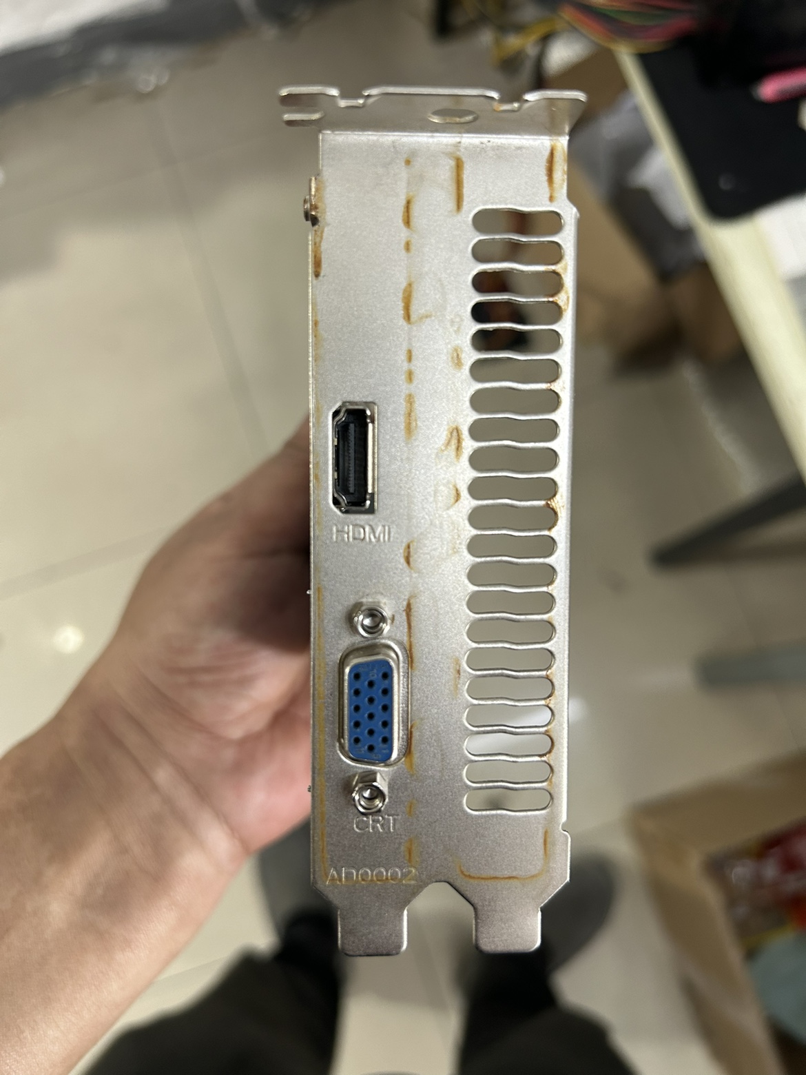 影驰GT1030光影 耕升GT1030听风 2G显卡挡板挡片档条卡条档板档片