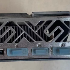 257蓝宝石 RX5600XT 6G D6 白金版显卡挡板挡片档条卡条档板档片