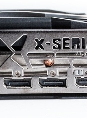 0300迪兰RX 5500 XT 8G X战将 显卡挡板档片档条卡条挂条档板挡片