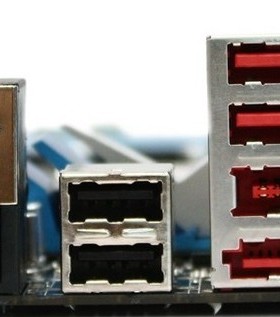 全新华硕P7P55D-E PRO P7P55D PRO挡板档片 定做机箱挡板主板档板