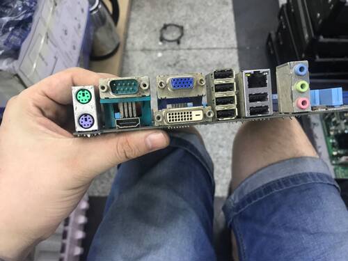 全新 华硕 P7H55-M LE 挡板档片 定做华硕主板档板 机箱挡板 挡片