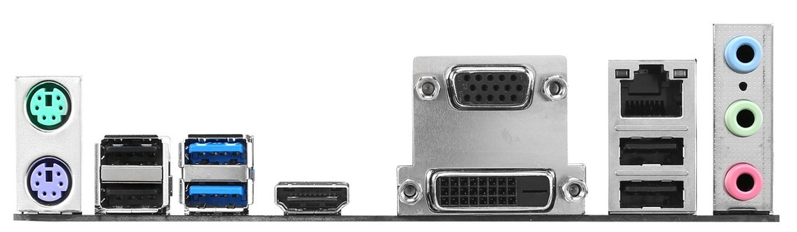 微星H81M-E34 H81M-S03挡板 档片 定做微星主板挡板 机箱档板 I