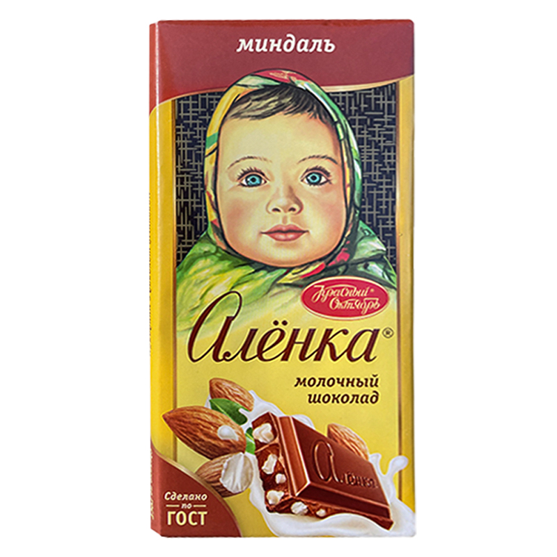 爱莲巧榛子牛奶巧克力制品90g/块 大头娃娃巧克力坚果果干夹心