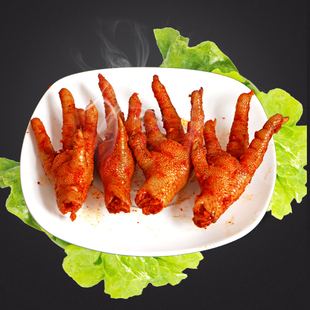 熏鹅鸡爪武夷山特色小吃武夷山熏鹅制作手法香辣鸡爪