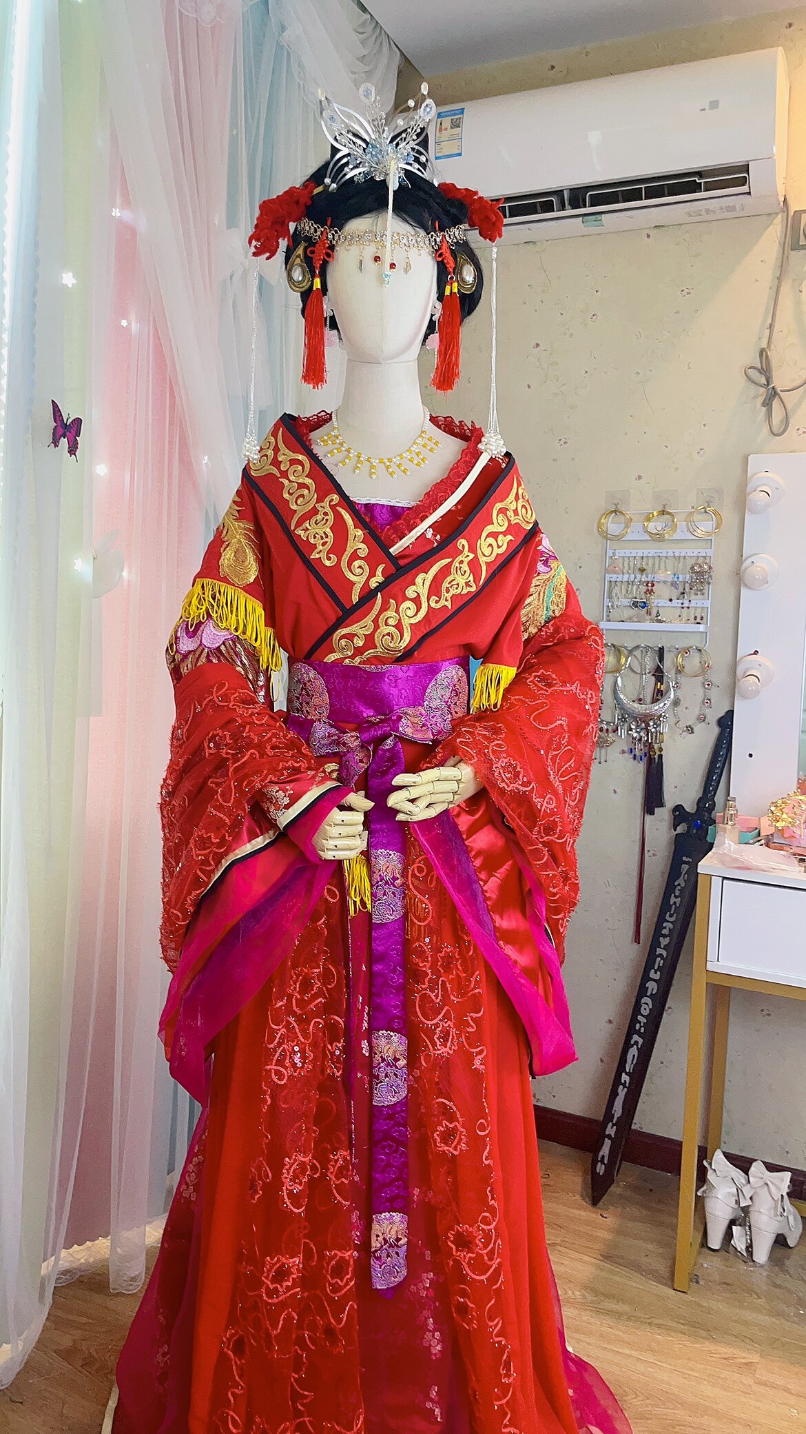 泱月古风上错花轿嫁对郎cos嫁衣杜冰燕李玉湖小姐同款古装出租